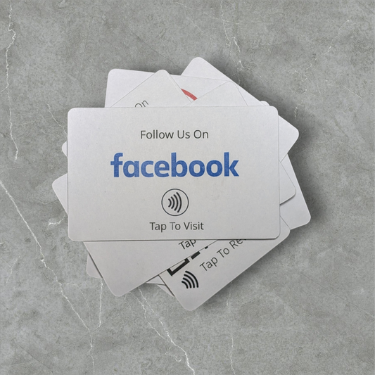 NFC-Enabled Facebook Card