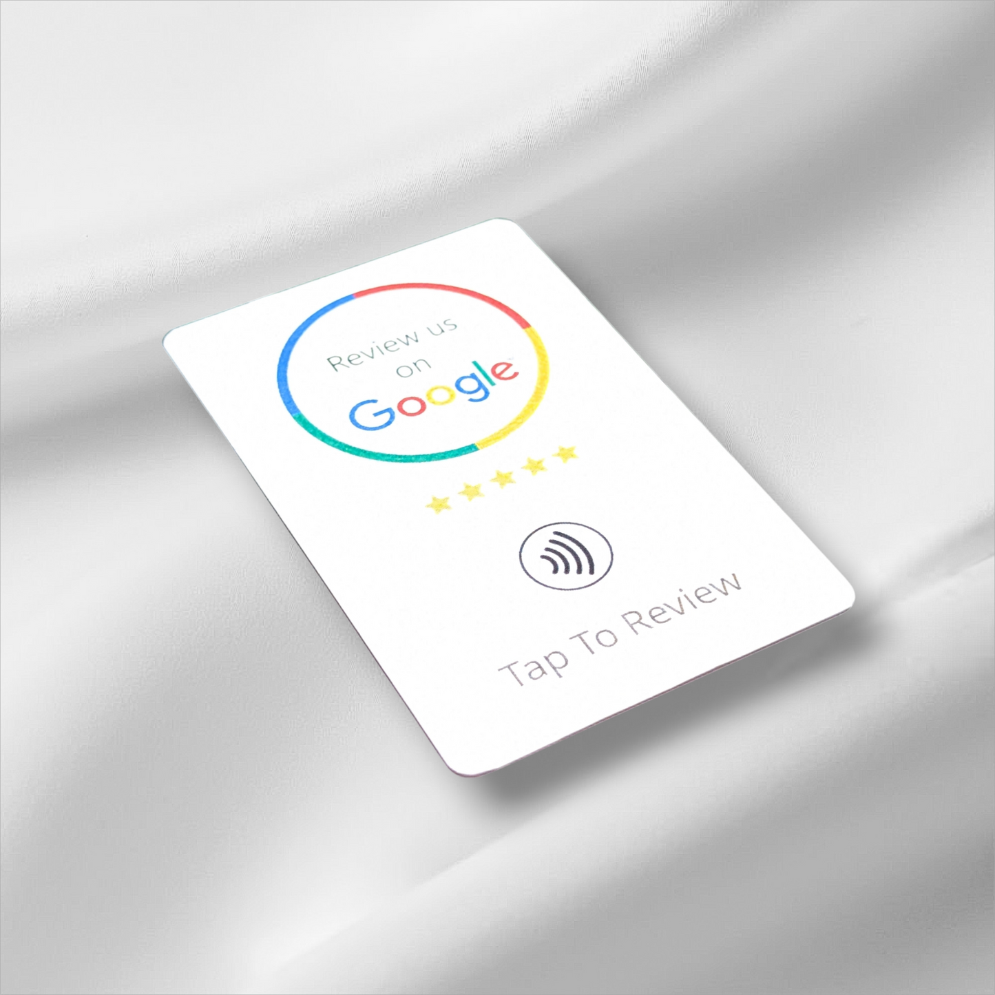 NFC-Enabled Google Review Cards
