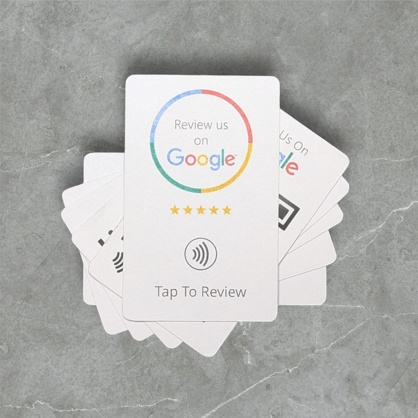 NFC-Enabled Google Review Cards