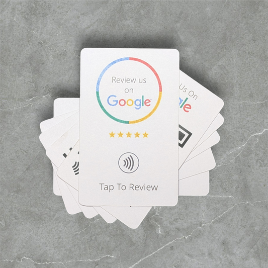 NFC-Enabled Google Review Cards