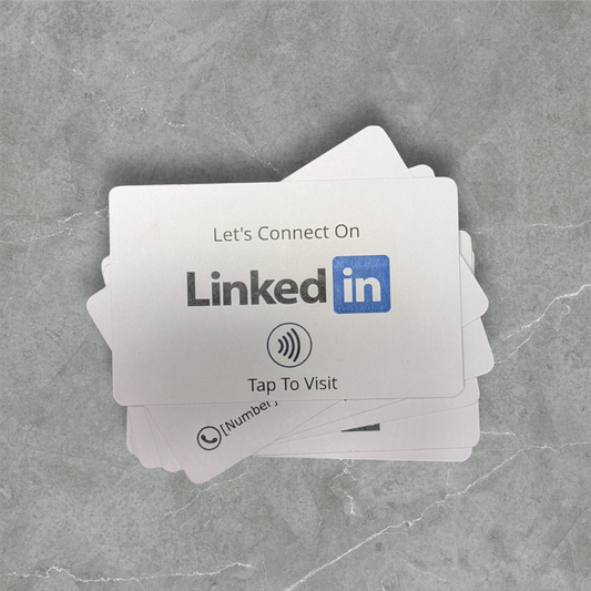 NFC-Enabled Linkedin Card